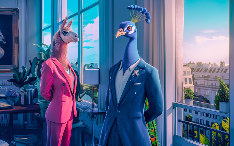 A l'international image